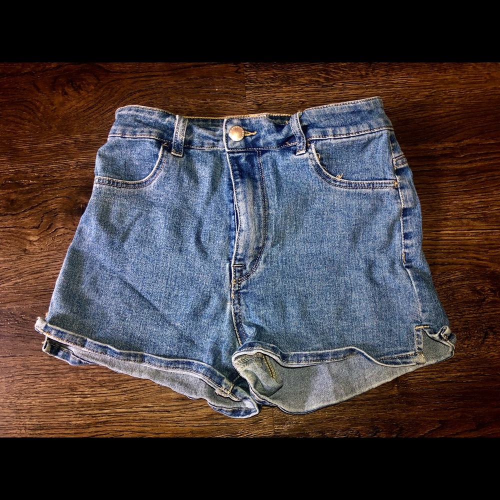 cutest jean shorts!